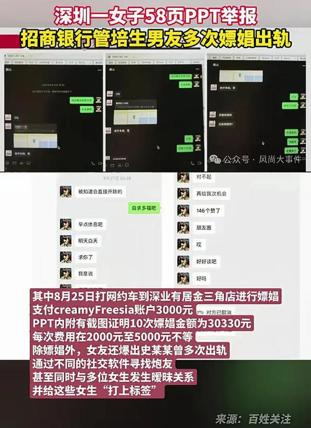 女子58页PPT举报男友：添加300多名美女，高清图片流出，银行回应-金年会(图13)