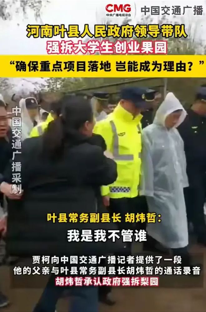 河南叶县强拆果园的副县长火了！强拆是为了全县几十万老百姓？-金年会(图4)